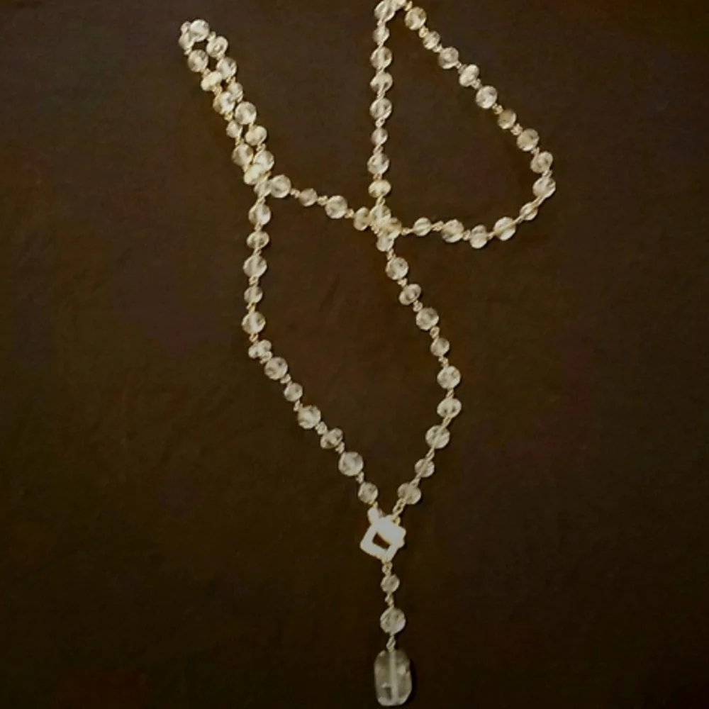 Silpada Silver Crystal Necklace - Picture 4 of 4